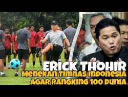 Erick Thohir Berharap Timnas Indonesia Raih 4 Poin!