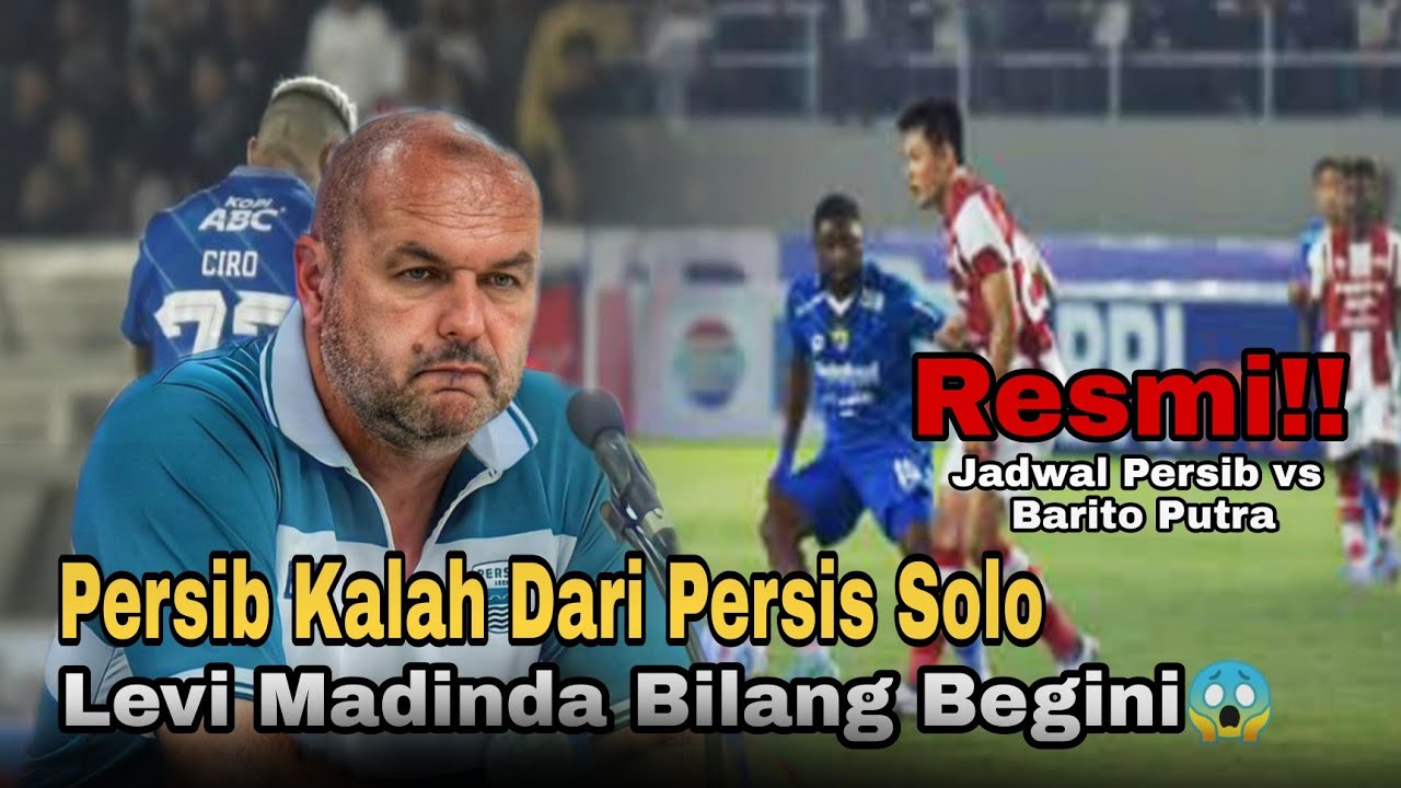 Persib Gagal Menang, Bojan Hodak Ungkap Penyebabnya!