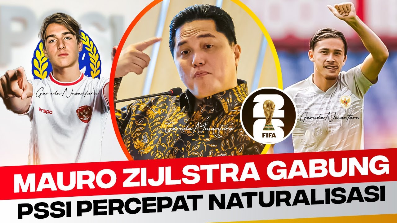 Mauro Zijlstra Belum Resmi Jadi WNI, PSSI Fokus Naturalisasi Pemain Lain