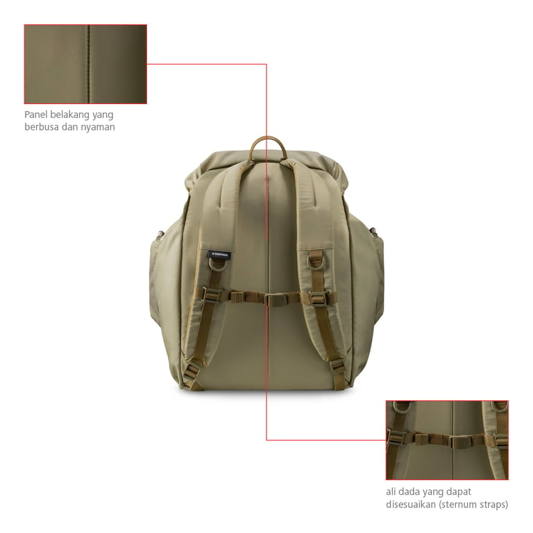 Bodypack Hampton Rucksack Laptop Backpack: Gabungan Gaya dan Fungsionalitas untuk Sehari-hari